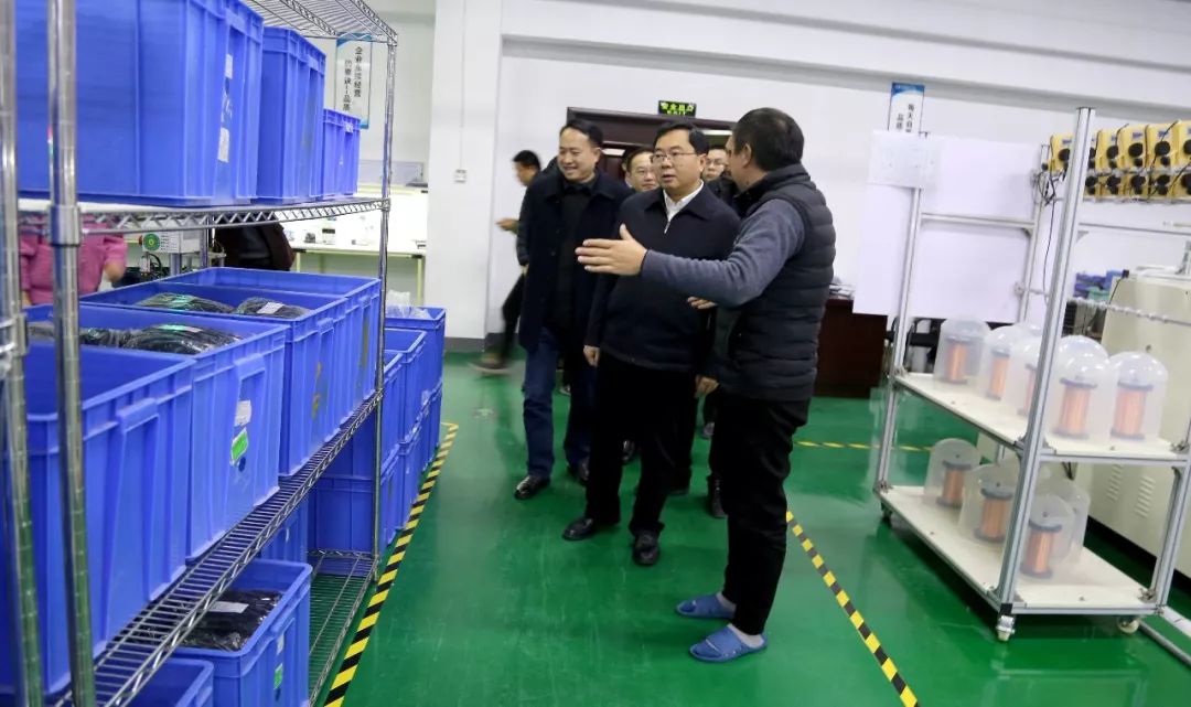 李錦林走訪(fǎng)百宏光電進(jìn)行企業(yè)調(diào)研